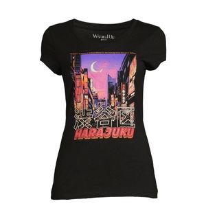 Harajuku Women's Short Sleeve Graphic Tee